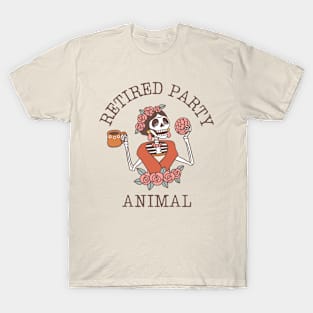 Retired Party Animal, Sober Life, Sobriety T-Shirt